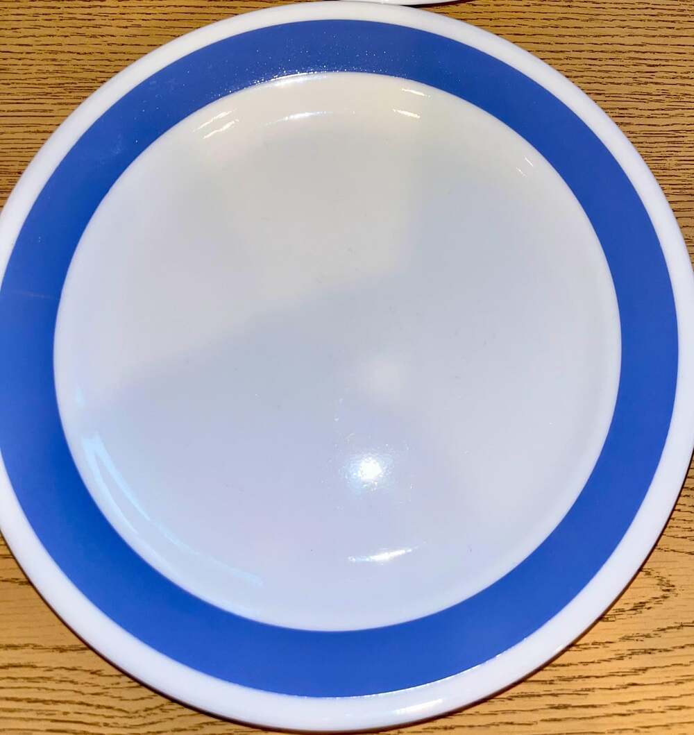 Set of 4 Corelle Periwinkle Sundance Bread & Butter Plates – 7 1/4" – Discontinu